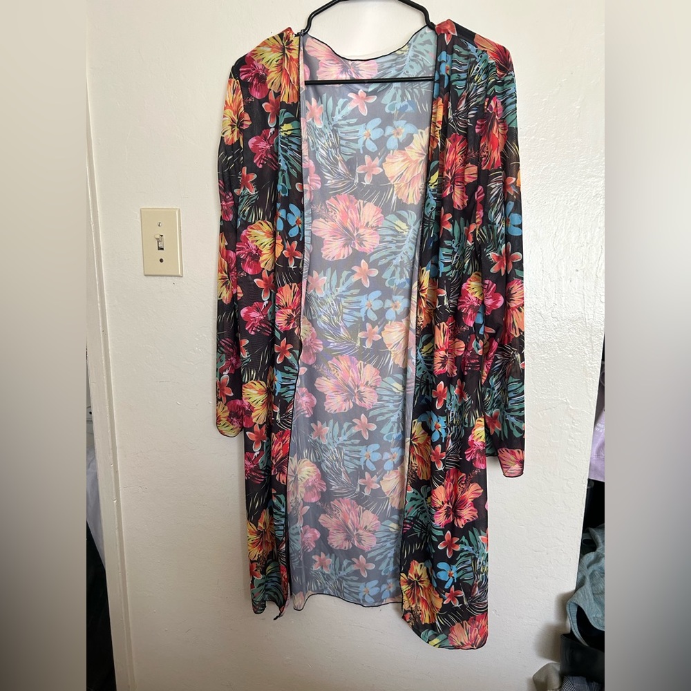 Floral Swimsuit Coverup
